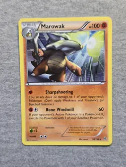 Pokemon TCG - Marowak 78/162 - BREAKthrough 2015 - Image 1