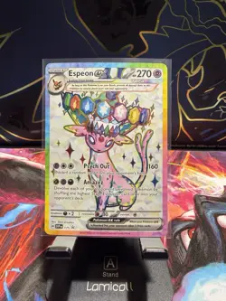 Pokemon SV Scarlet & Violet Espeon ex SVP 175 Full Art Promo NM - Image 1