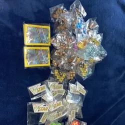 Pokemon TCG Dice, Counters, VSTAR, Accessories, 120+ Mixed Units, Bulk Lot - Image 2