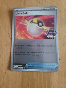Pokemon TCG - Ultra Ball Trainer (Item) [EUIC LONDON 2026 PROMO STAMP] - Image 1