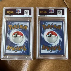 2021 Pokemon Celebrations UPC Gold Metal Charizard + Pikachu PSA 8-9 Sequential - Image 2
