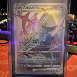 Pokemon Arceus VSTAR 176/172 Swsh09 Brilliant Stars Secret Rare Holo 280 HP - Image 1