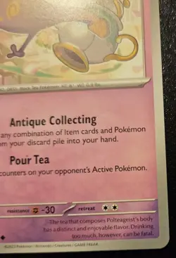 Polteageist 098/197 Uncommon Scarlet & Violet: Obsidian Flames Pokemon TCG - Image 5