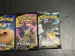 Pokemon: Sun & Moon - Team Up Booster Packs ART SET (4 Packs) - Image 2