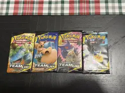 Pokemon: Sun & Moon - Team Up Booster Packs ART SET (4 Packs) - Image 4