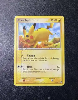 Pokemon TCG Pikachu EX Power Keepers 57/108 Regular Common Non Holo - MP - Image 1