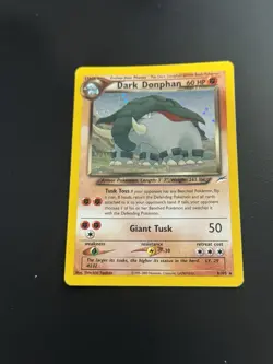 Dark Donphan 3/105 Neo Destiny Holo Pokemon NM Condition - Image 1