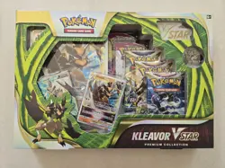 Pokemon TCG Kleavor VSTAR Premium Collection Box – Sealed - Image 1