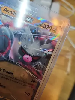 POKEMON ANNIHILAPE SVPEN 032 SCARLET & VIOLET BLACK STAR PROMO COSMO HOLO MINT - Image 2