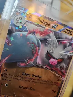 POKEMON ANNIHILAPE SVPEN 032 SCARLET & VIOLET BLACK STAR PROMO COSMO HOLO MINT - Image 3