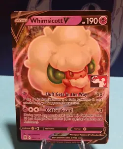 Whimsicott V 064/172 Prize Pack Series 2 Pokemon Play! Mint Condition - Image 1