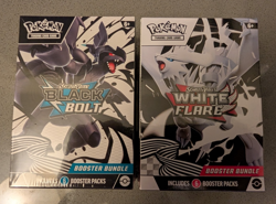 Pokemon White Flare X Black Bolt - 2 Booster Bundles Factory Sealed - Image 1
