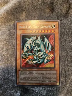Yugioh: Blue-Eyes Toon Dragon - MRL-000 - Secret Rare - 1st Edition - Image 1