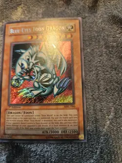 Yugioh: Blue-Eyes Toon Dragon - MRL-000 - Secret Rare - 1st Edition - Image 3