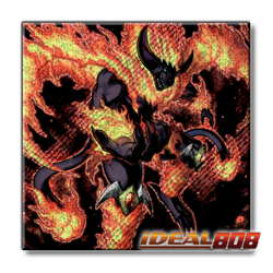 PRE-SALE YUGIOH x1 MZMU-EN077 RED LOTUS KING, FLAME CRIME ULTRA RARE 1st EDITION - Image 1