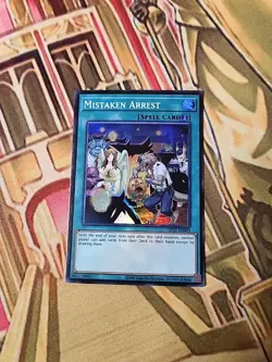 Mistaken Arrest OP29-EN009 Super Rare NM Yugioh - Image 1