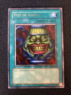 Yu-Gi-Oh! Pot of Greed (LOB-119) Legend of Blue Eyes White Dragon Unlimited - Image 1