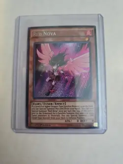 Yugioh Red Nova Secret Rare 1st Edition DRL3-EN017 Never Played - Image 2