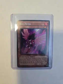 Yugioh Red Nova Secret Rare 1st Edition DRL3-EN017 Never Played - Image 3