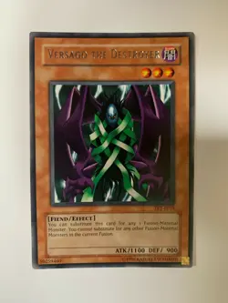 Yugioh! Versago The Destroyer - Tournament Pack 1 - TP1-E015 - Near Mint - Rare - Image 1