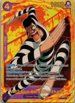 Mr.2.Bon.Kurei (Bentham) EB01-061 Premium Booster -The Best- Vol. 2 One Piece NM - Image 1