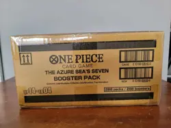 One Piece TCG OP-14 The Azure Sea's Seven Booster Box Case FACTORY SEALED - Image 4