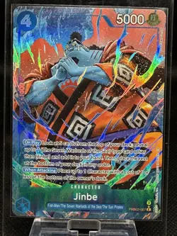 Jinbe - PRB02-007 Alt Art PRB02-007 The Best Vol. 2 One Piece TCG English - Image 1