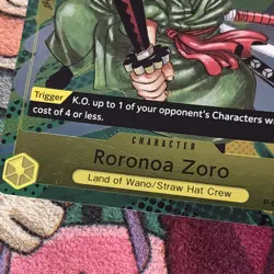 One Piece TCG | Roronoa Zoro (Event Pack Vol. 3) Promo Foil P-042 | ENGLISH - Image 3