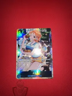 One Piece Nami P-053 The Best Vol. 1 PRB-01 Alternate Art PARALLEL HOLOFOIL⚓📈 - Image 1