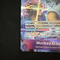 One Piece TCG Monkey.D.Luffy English Edition OP05-119 2nd Anniversary - Image 5