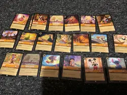Various Disney Lorcana Trading Cards some duplicate X135 - Image 3