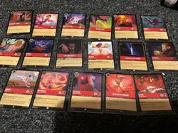 Various Disney Lorcana Trading Cards some duplicate X135 - Image 4