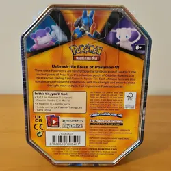 Pokemon V Forces Tin Mew V Promo Card & Booster Packs (Factory Sealed) Deck 2021 - Image 3