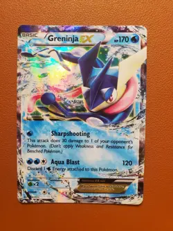 Greninja EX XY20- XY Black Star Promo Holo Rare Pokemon Card NM - Image 1