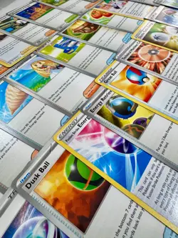 Pokemon 100 Trainer Card Lot Bundle Item Supporter C/UC SV SWSH MEGA EV English - Image 1