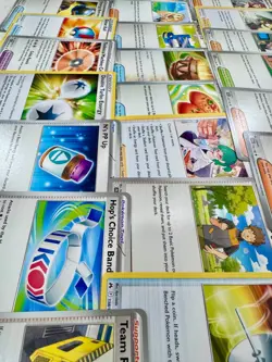 Pokemon 100 Trainer Card Lot Bundle Item Supporter C/UC SV SWSH MEGA EV English - Image 2