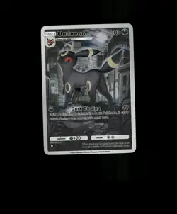 FAN-ART READ DESCRIPTION BELOW HOLO UMBREON Card UMBREON Pokemon Card p1 - Image 1