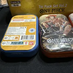 ONE PIECE CARD GAME - TIN PACK SET VOL. 2 (TS-02, OP13) x 3 READY TO SHIP - Image 3