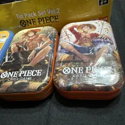 ONE PIECE CARD GAME - TIN PACK SET VOL. 2 (TS-02, OP13) x 3 READY TO SHIP - Image 4