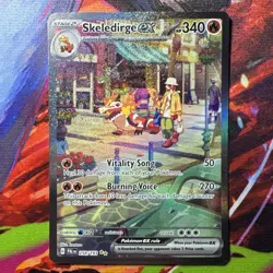 Pokemon TCG Skeledirge EX Paldea Evolved Card 258/193 Special Illustration Rare - Image 1