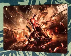 Superior Spider-Man Art Series Card Marvel’s Spider Man ASSPM MTG Magic - Image 1