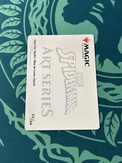 Superior Spider-Man Art Series Card Marvel’s Spider Man ASSPM MTG Magic - Image 2