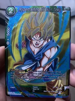 Hypertraining SS Son Goku P-079 PR Foil Dragon Ball Super Card Game | NM - Image 1