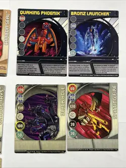Bakugan Battle Brawlers Metal/Non Metal Slightly Used/ Played 11 Card Lot NM/M - Image 5