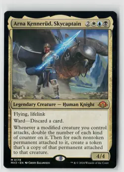 MTG Modern Horizons 3 Arna Kennerud, Skycaptain x1 NM Mythic - Image 1