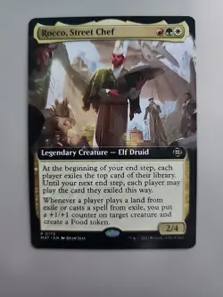 MTG Rocco, Street Chef March of the Machine: The Aftermath 179 Borderless Rare - Image 1