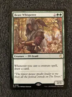 Magic The Gathering MTG - Beast Whisperer - Ravnica: Clue Edition - Image 1
