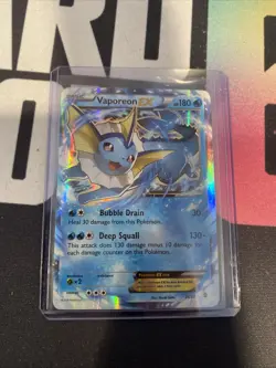 Pokemon Vaporeon EX 24/83 Generations Ultra Rare Holo - Image 1