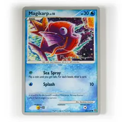 Pokemon - Magikarp - 65/100 - World Championships 2010 - Promo Card - Played - Image 1
