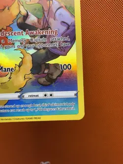 2021 Pokemon SWSH Brilliant Stars TG01/TG30 Flareon NM 1323 - Image 5